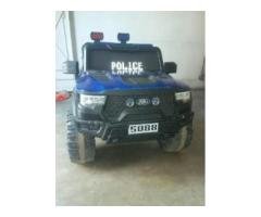 Used Police Style Electric Jeep for Kids