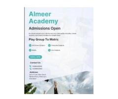 Almeer Academy | Play Group to FSc Tuition
