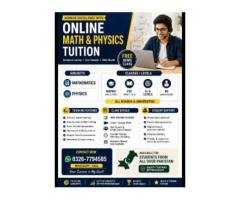 Professional Online Math & Physics Tuition