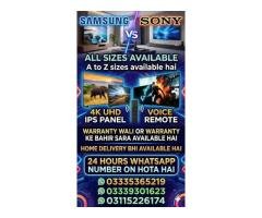 Samsung & Sony LED TVs