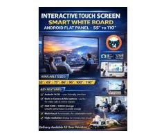 Smart Touch Screen Interactive White Board