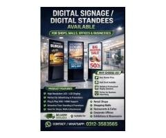 Digital Signage & Digital Standee Display Kiosk