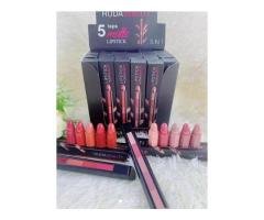 5-in-1 Matte Lipstick Set