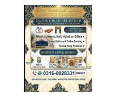 Trusted Nikah Khawan & Court Marriage Services