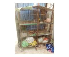 7-Star Heavy Duty 5.25ft Iron Cage (Panjra)