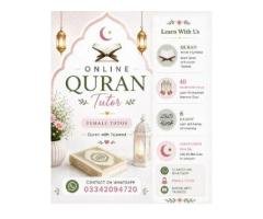 Top Female Online Quran Tutor