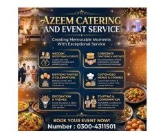 Wedding Catering Services in Lahore