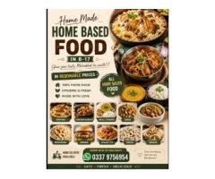 Affordable Home Based Food Deals in Islamabad