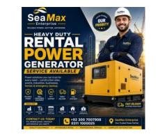 1 Heavy Duty Generator Rental