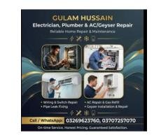 Expert Electrician & Plumber Services