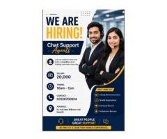 High Paying Chat Support Officer Jobs