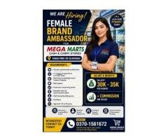 Female Brand Ambassador Jobs