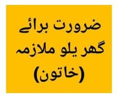 Female Domestic Maid Required