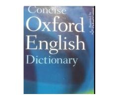 Oxford English Dictionary – Authentic Used Edition