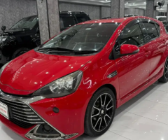 Toyota Aqua 2014 – Red, Hybrid