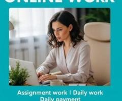 Home-Based Online Daily Work