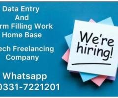 Without Investment Online Form Filling & Data Entry