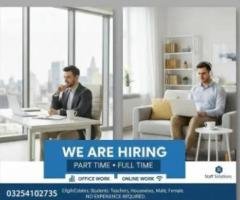 Office & Home-Based Jobs (Full-Time/Part-Time)