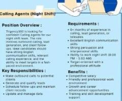Calling Agents – Night Shift