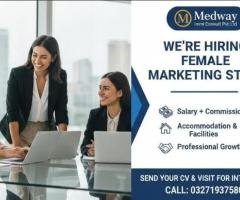 Urgent Hiring – Professional & Sincere Female Staff