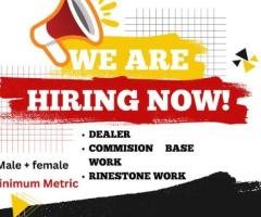 Rhinestone Worker / Staff Required