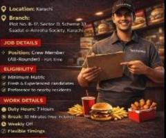 Hiring Staff – Part-Time & Full-Time