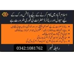 Office Work Staff Required