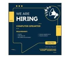 Office Job – Saddar Road, Peshawar