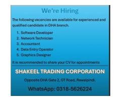 Pipe & Tiles Industry Experienced Staff Required