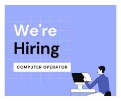 Computer Operator with Social Media Knowledge