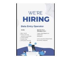 Data Collection / Data Entry Operator