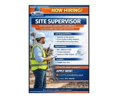 Site Supervisor (Building Construction)