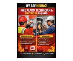 Fire Alarm Technician & Electrician Required
