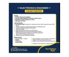 Electronics Engineer Needed