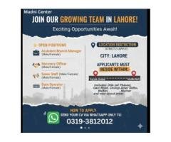 Hiring Multiple Positions