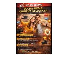 Social Media Content / Videographic Creator Job
