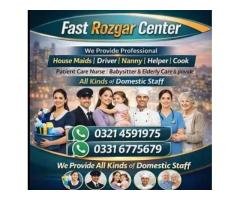 House Maids, Babysitter & Helpers