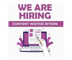 Female Content Writer Internship