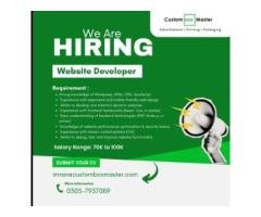 Executive Web Developer (Female Only)
