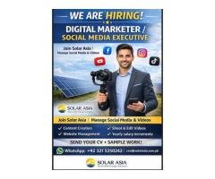 Digital Marketer / Social Media & Website Manager Job