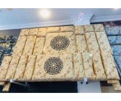 Double Bed Set with Side & Dressing Table