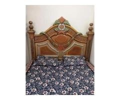 Used Wooden King Bed – Neat & Clean