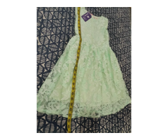 Soft Net Frock for Girls (5–6 Years)