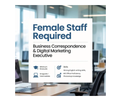 Job Opportunity for Female Candidates