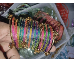 Kashmiri Raindrop Bangle Set