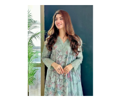 Summer Collection – 3 pcs Unstitched Embroidered Suit