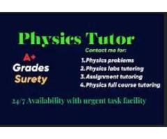 Physics & Math Tutor  for Home & Online Tuition
