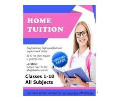 Professional Home Tutor Available