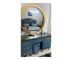 King Size Bed with Side Tables,