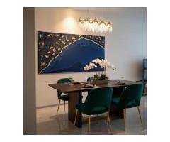 Painted Abstract Calligraphy Artwork